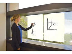 Whiteboard NOBO 80x60cm vit folie 25ark - Primmeshiper