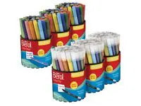 Fiberpenna BEROL Storpack Fine Broad 252 - Primmeshiper