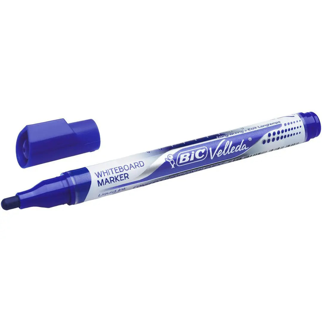 Whiteboardpenna BIC Velleda liq B12 blå Primmeshiper