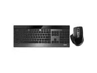 Tangentbord+Mus RAPOO 9900M trådlös - Primmeshiper