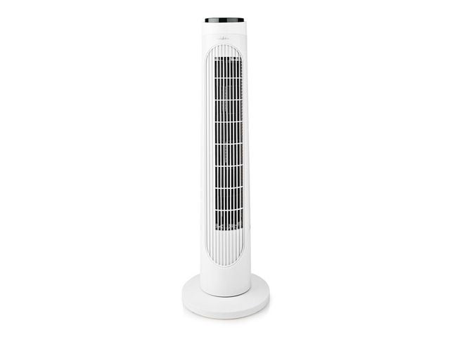 Tornfläkt NEDIS 74 cm 45W + fjärr vit - Primmeshiper