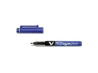 Fineliner PILOT V-Sign Pen blå Primmeshiper