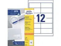 Etikett AVERY 97x42,3mm 1200/fp - Primmeshiper
