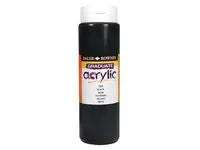 Akrylfärg 500 ml svart - Primmeshiper