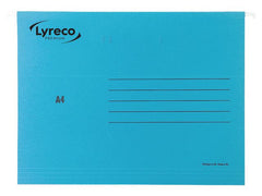Hängmapp LYRECO premium A4 blå 25/fp - Primmeshiper