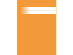 Skrivhäfte A4 olinjerat orange - Primmeshiper