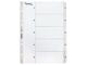 Kartongregister LYRECO A4 1-5 vit - Primmeshiper