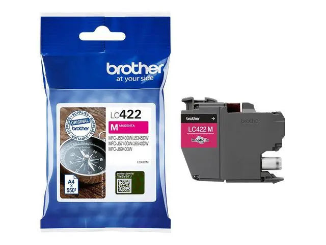 Bläckpatron BROTHER LC422M Magenta - Primmeshiper
