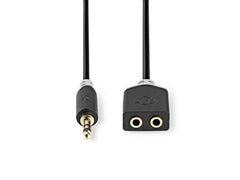 Adapter NEDIS 2x3,5mm Ho - 3,5mm Ha Primmeshiper
