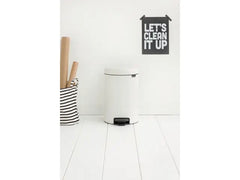 Papperskorg BRABANTIA NewIcon 12L vit - Primmeshiper
