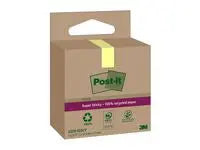 Notes POST-IT SS 47,6x47,6mm re gul 3/fp - Primmeshiper