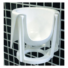 Wandhouder voor WC-set wit