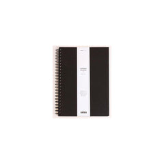 Notitieboek GRIEG Design A4 100g gelinieerd zwart