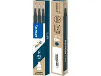 Refill PILOT Frixion 0,5mm svartblå 3/fp - Primmeshiper