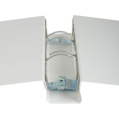 Gaffelpmap PP met zak A4 60mm wit