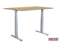 Bord SUN-FLEX VI höj/sänk 160x80 grå/bjö - Primmeshiper