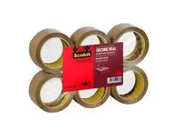 Packtejp SCOTCH Heavy 50mmx66m Brun 6/fp - Primmeshiper
