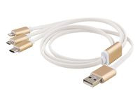 Adapter USB-A-Lightning/USB-C/USB-micro - Primmeshiper