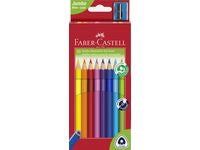 Färgpenna FABER CASTELL Triangular 10/fp - Primmeshiper