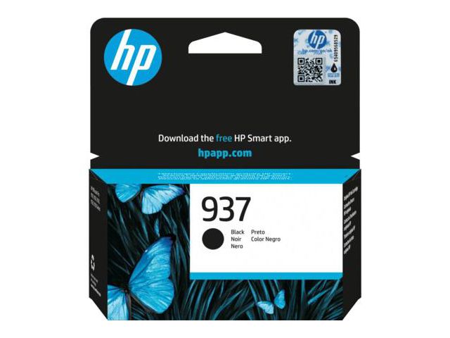 Bläckpatron HP 4S6W5NE 937 Svart - Primmeshiper