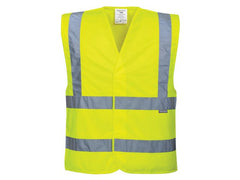 Portwest Hivis väst kl 2 gul S/M - Primmeshiper