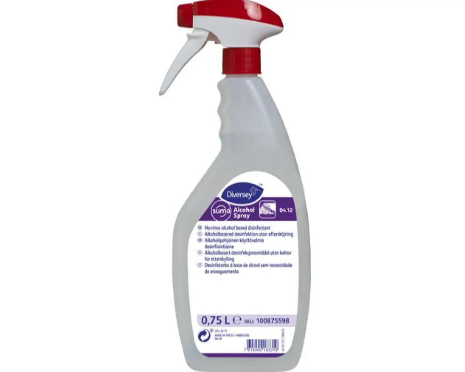 Ytdesinfektion SUMA D4 spray 750ml - Primmeshiper